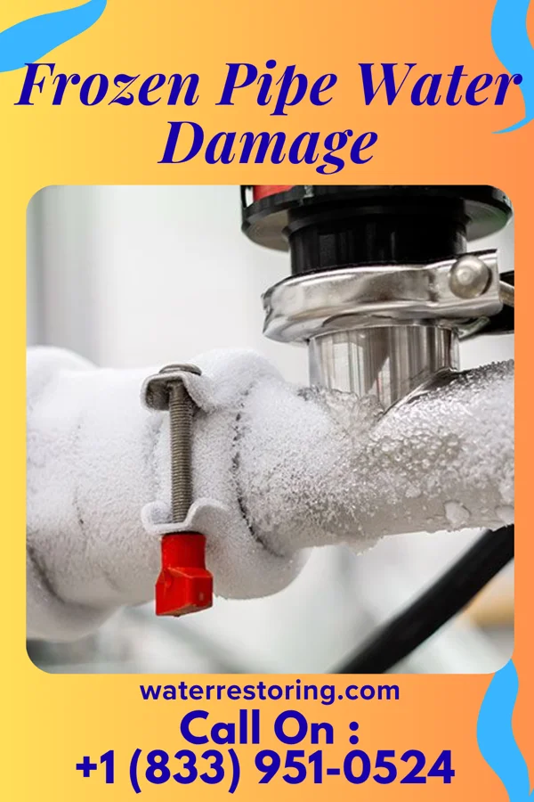 Frozen Pipe Water Damage in Bruce, SD
